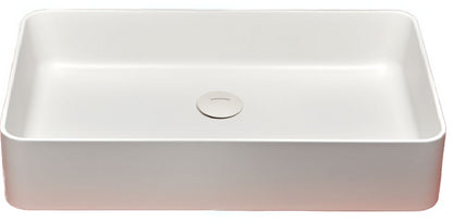 Antonio Lupi Velo Retto Lavabo Rettangolare 38x63 cm In Flumood