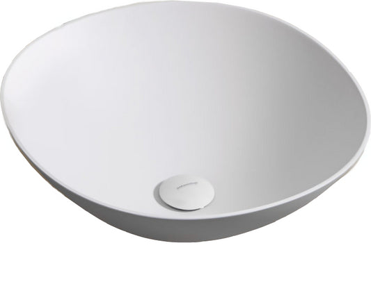 Antonio Lupi Velo Tondo Lavabo 45 Cm In Flumood