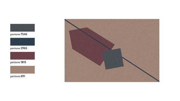 Antonio Lupi Geometrie Volanti Tappeto 200x300 Rettangolare In Velluto Gv329
