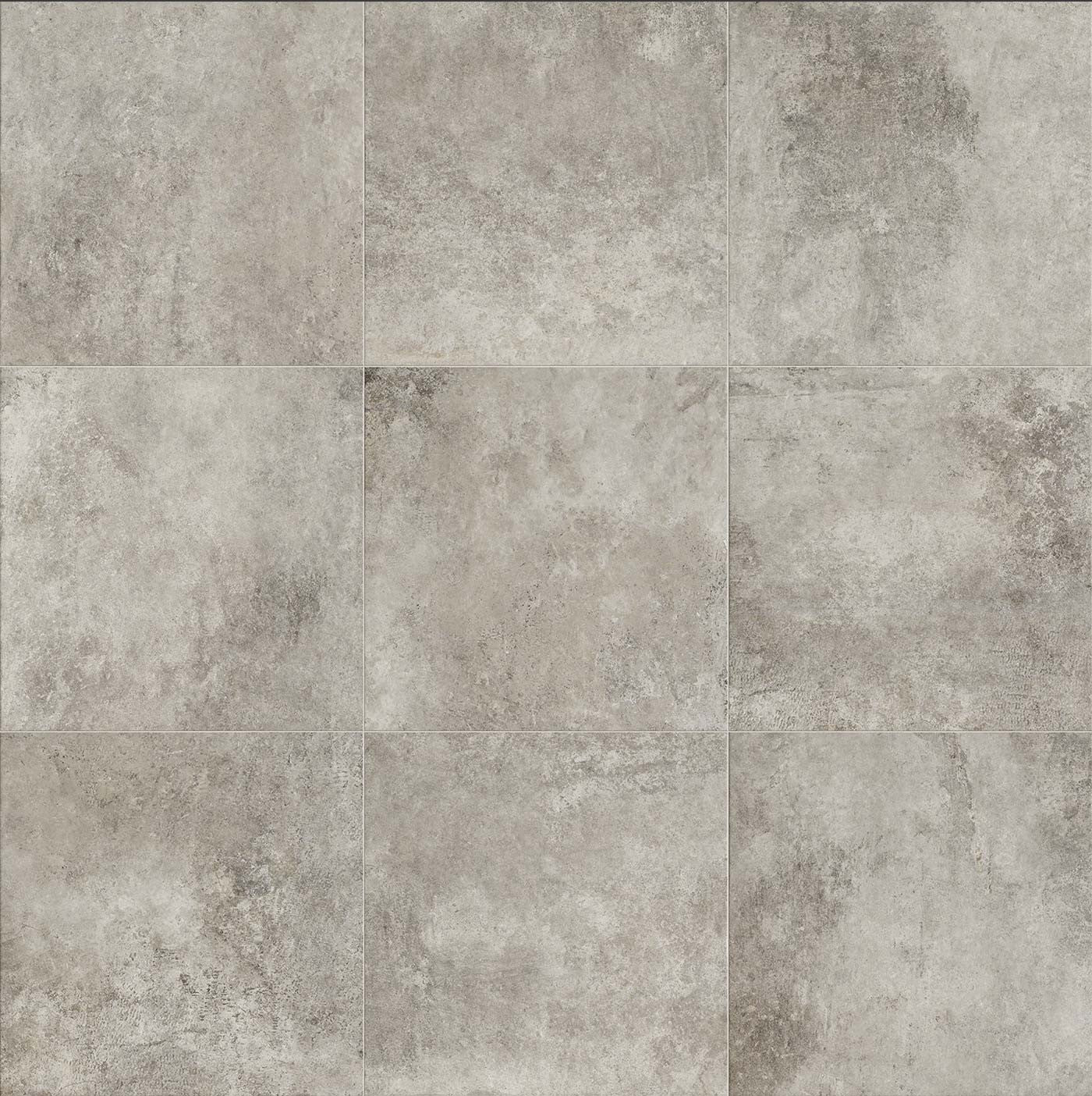 Cerim Artifact Of Cerim Pavimento Effetto Cemento 80x80 Cm in rettificato, superficie e texture ravvicinata del gres