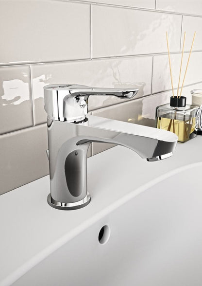 Ideal Standard Alpha Rubinetto Lavabo Con Piletta Metallizzata BC647AA