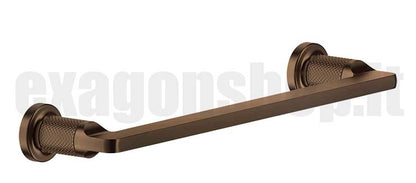 Porta Salviette 30 cm a Parete Rame Spazzolato 708 Inciso 658497 Gessi