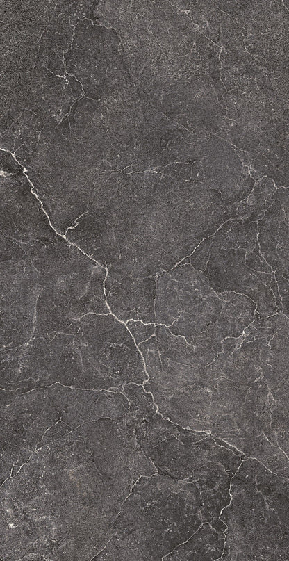 Cotto D'Este Lithos Pavimento Rivestimento 30x60 Cm 14 Mm Effetto Pietra Naturale Rettif. Gres Porcellanato Spessorato Carbon