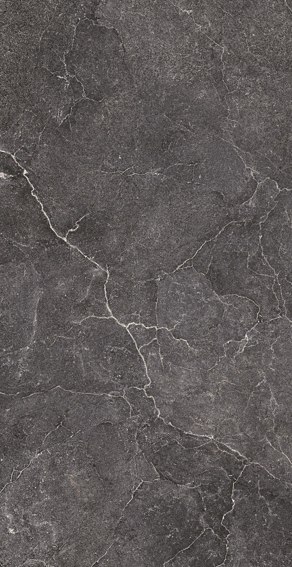 Cotto D'Este Lithos Pavimento Rivestimento 30x60 Cm 14 Mm Effetto Pietra Naturale Rettif. Gres Porcellanato Spessorato Carbon