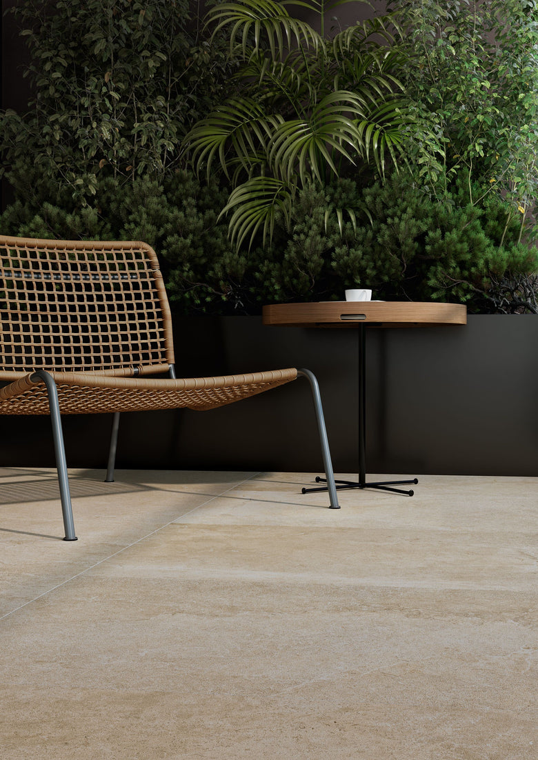 Cotto D'Este Lithos Pavimento Rivestimento 60x60 Cm 14 Mm Desert Lt in gres porcellanato e rettificato, superficie e...