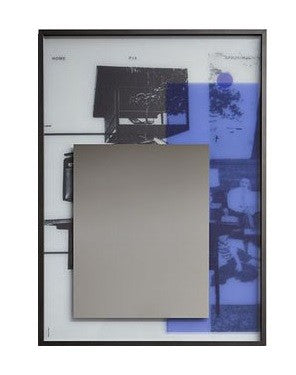 Antonio lupi collage356 specchio 72x100 con cornice in alluminio