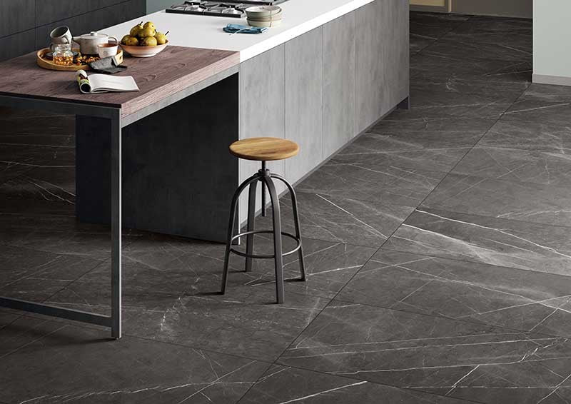 Blustyle Elite Pavimento Rivestimento Effetto Marmo 60x120 Pietra Grey S Elt, vista del formato e dello spessore