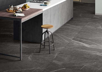 Blustyle Elite Pavimento Rivestimento Effetto Marmo 60x120 Cm 9,5 Mm Natural Rettificato Pietra Grey