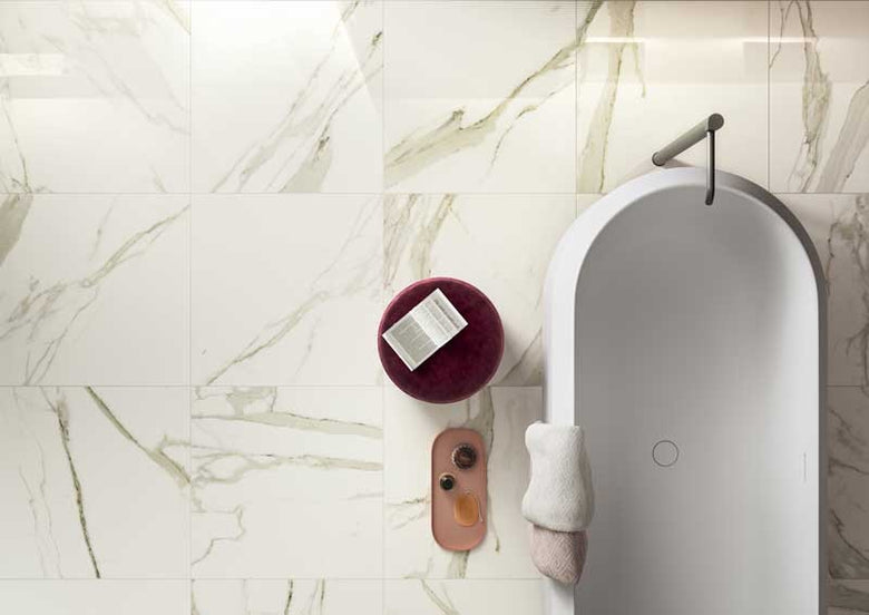 Blustyle Elite Pavimento Rivestimento Effetto Marmo 60x120 Calacatta S Elt in rettificato, superficie e texture...
