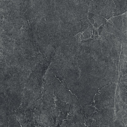 Cotto D'Este Kerlite Lithos 6plus Pavimento Rivestimento 120x120 Cm Effetto Pietra Porcellanato Ceramico Sottile Naturale carbon