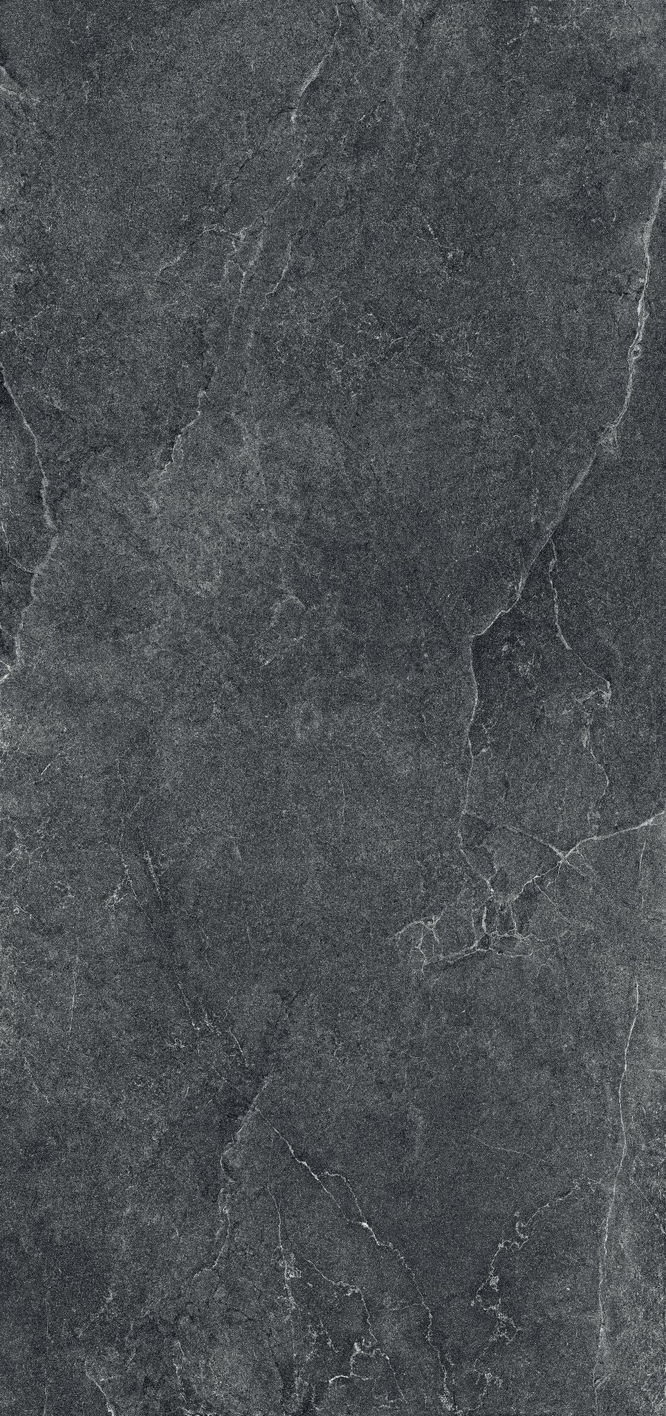 Cotto D'Este Kerlite Lithos 6plus Pavimento Rivestimento Carbon Lt in ambientazione completa, vista d'insieme della...