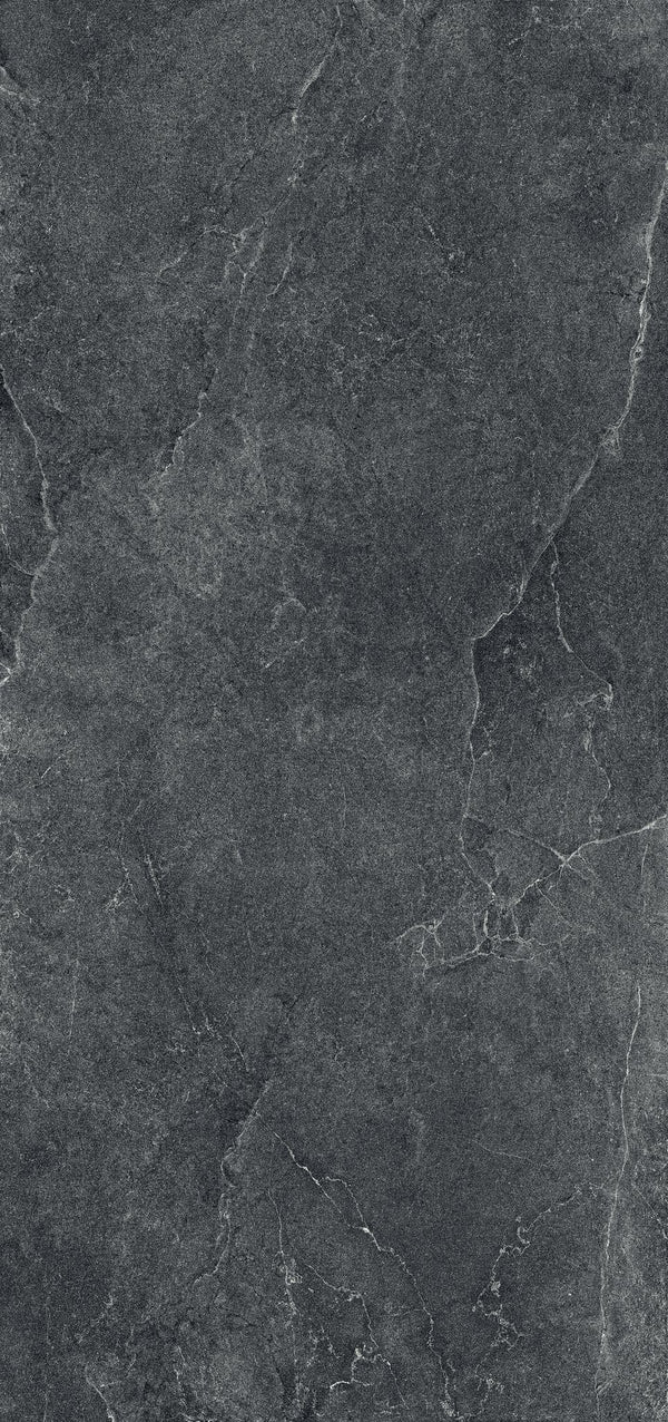 Cotto D'Este Kerlite Lithos 6plus Pavimento Rivestimento 120x260 Cm Effetto Pietra Porcellanato Ceramico Sottile Naturale Carbon