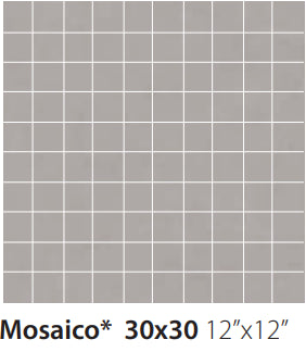 Mosaico 30x30 In Gres Porcellanato Ash Soft Ceramica Sant Agostino Insideart  CSAMIAAS30