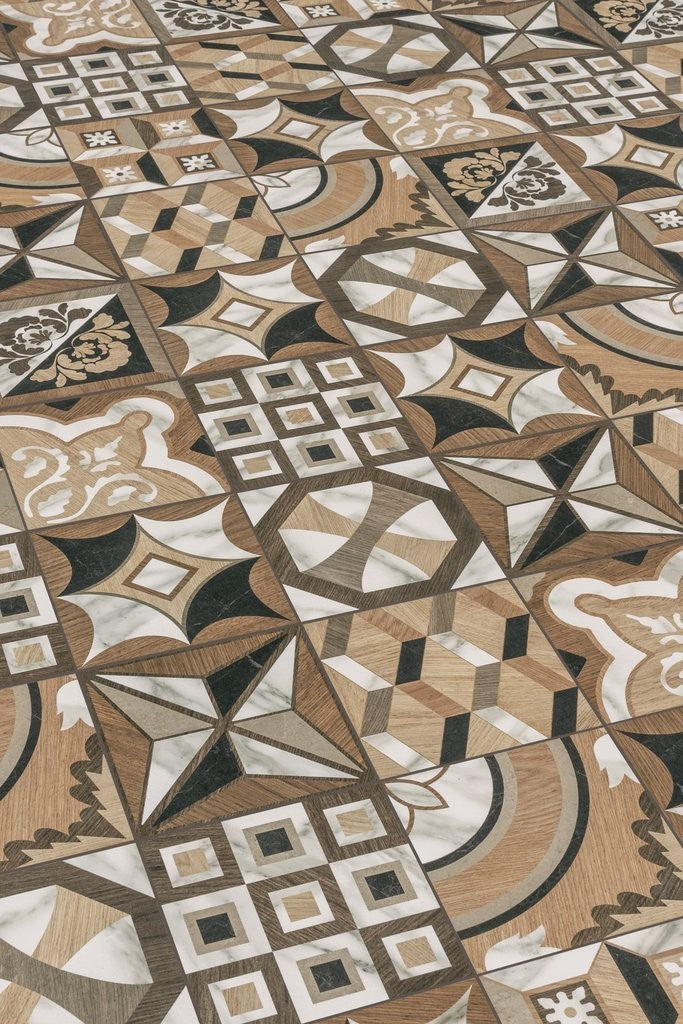 Pavimento 20x20 con decoro Effetto Legno In Gres in gres porcellanato e ceramica, superficie e texture ravvicinata del gres