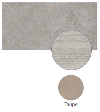 Rivestimento 60x120 Cm Effetto Pietra Rigato In Gres Porcellanato Taupe Ceramica Sant Agostino Silkystone CSASKSRT60