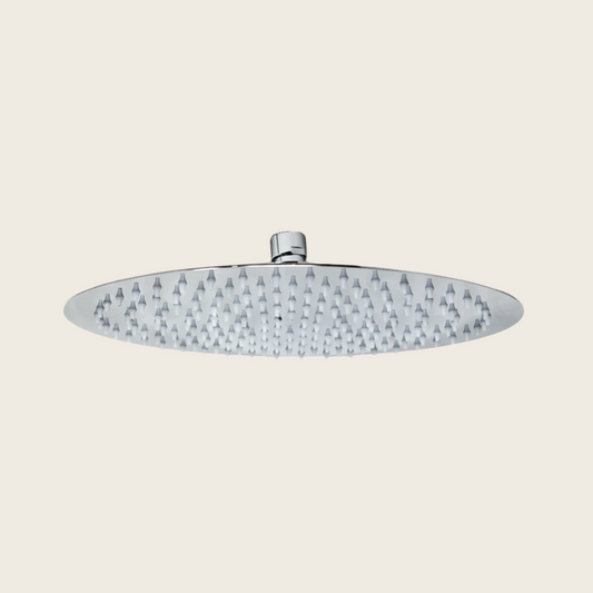 Soffione Doccia 30 cm tondo Slim 2 mm in Acciaio Smart