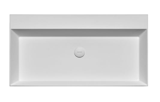 Antonio Lupi Gesto Lavabo rettangolare 50x90 cm In Flumood