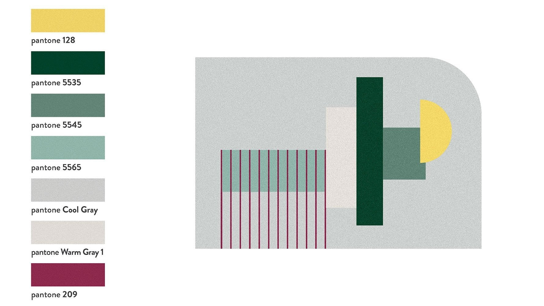 Antonio Lupi Geometrie Volanti Tappeto 200x300 In Velluto Multicolore ambientato in spazio living con arredi coordinati...