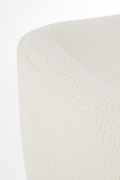 Andrea Bizzotto Claudine Poltrona effetto Boucle Bianco 0748305
