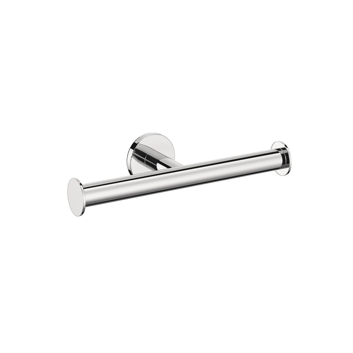 Portarotolo Doppio Senza Coperchio Cromo Cosmic Architect S+ in lucido montato a parete, vista del design e della...
