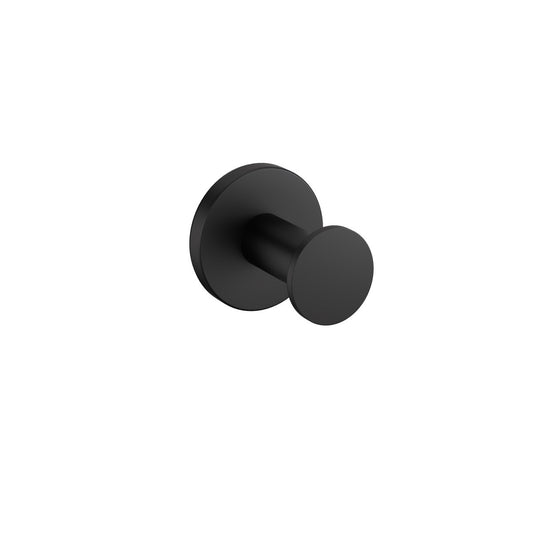 Appendino portasciugamani porta accappatoio a muro Soft Black Architect 2353621 Industrias Cosmic