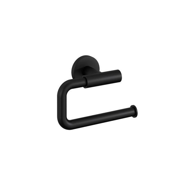 Portarotolo Senza Coperchio Soft Black Architect Industrias Soft Black Nero Sat, dettaglio ravvicinato del materiale e...