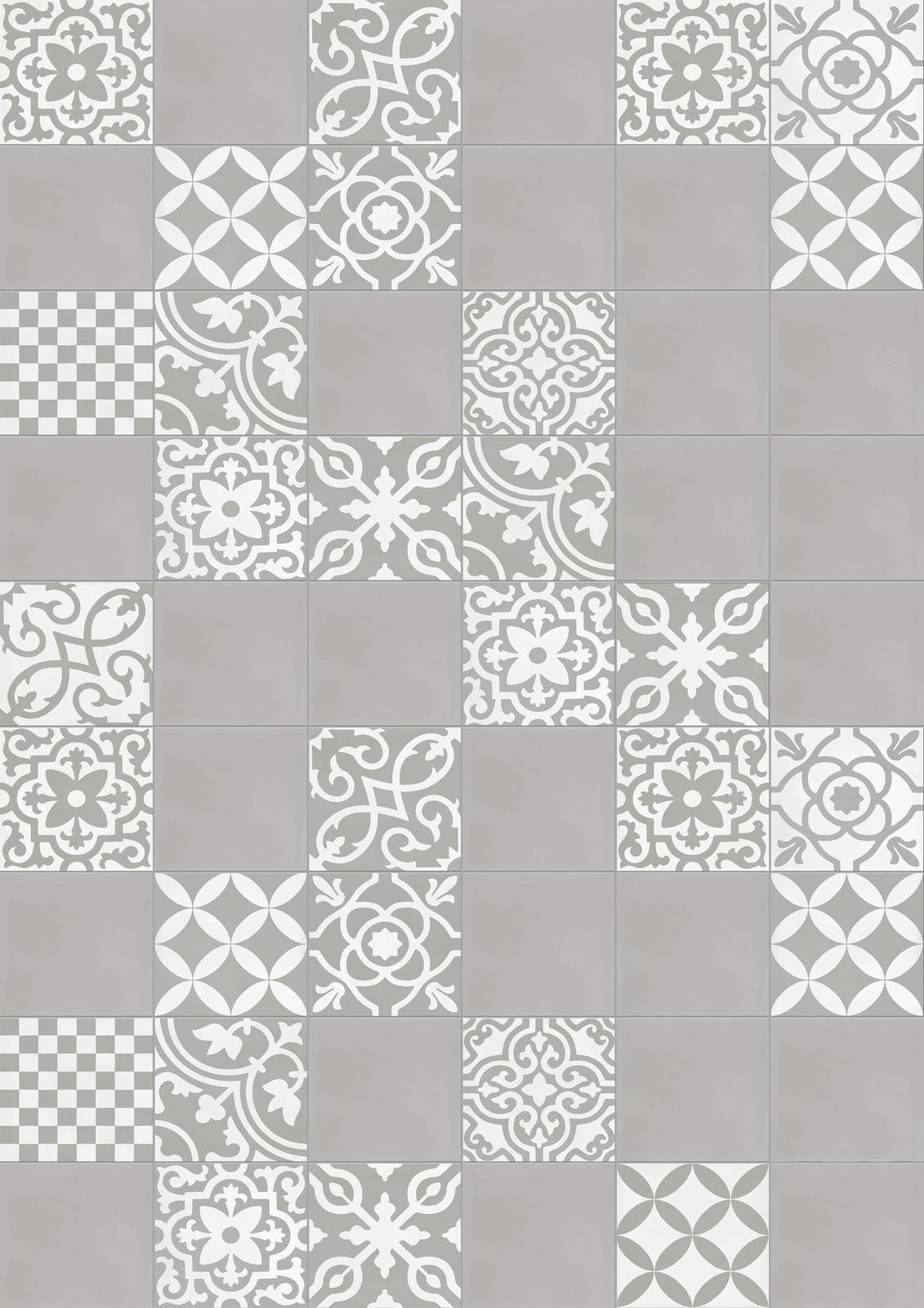 Pavimento rivestimento 20x20 decoro 10 mm In Gres in gres porcellanato, superficie e texture ravvicinata del gres