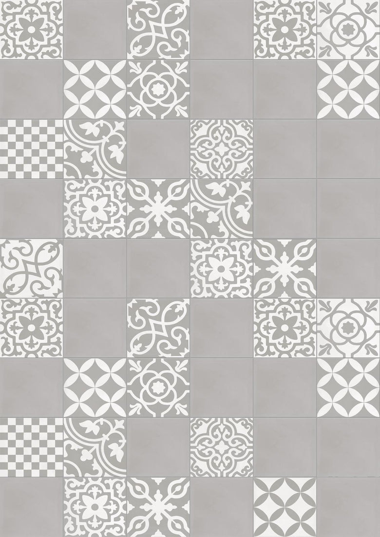 Pavimento rivestimento 20x20 decoro 10 mm In Gres in gres porcellanato, superficie e texture ravvicinata del gres
