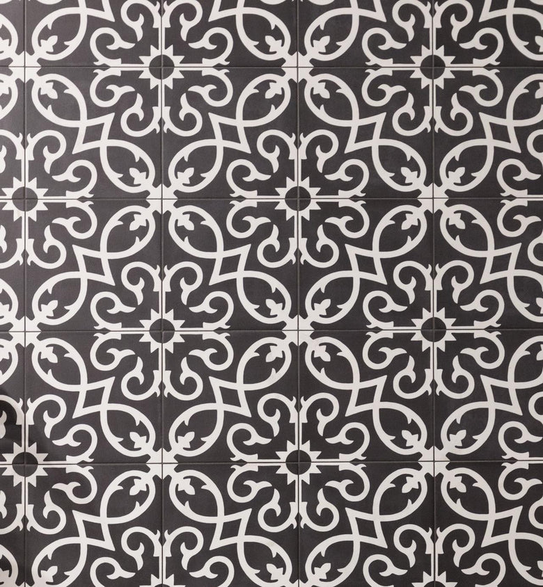 Pavimento rivestimento 20x20 decoro 10 mm In Gres posata in ambiente arredato, dettaglio della venatura
