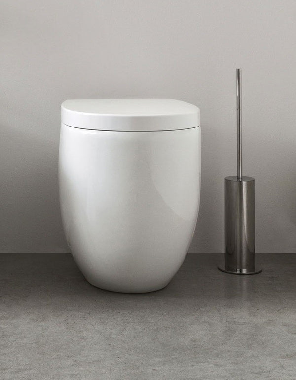 Nic Milk Vaso A Terra Rimless 52x34,5x41 cm Bianco Lucido