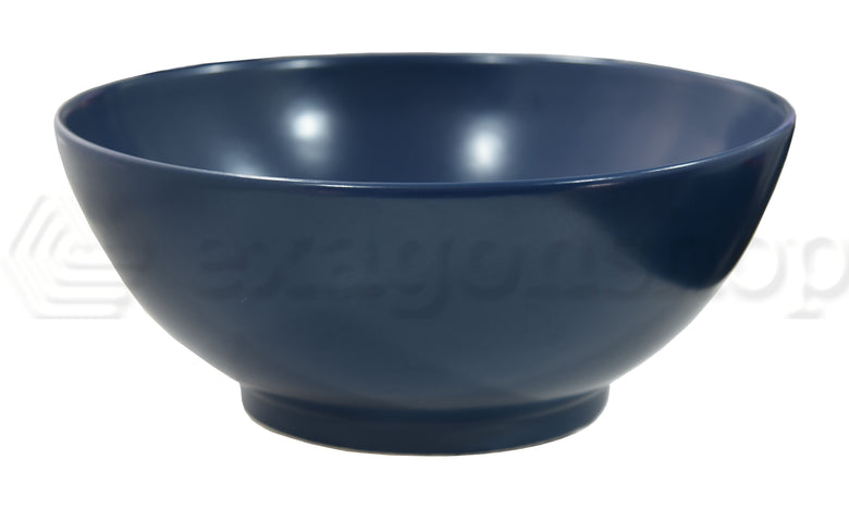 Ciotola lavabo 38 Cm da Appoggio Indaco Matt Flavia Nic, vista frontale su sfondo bianco - Nic Design