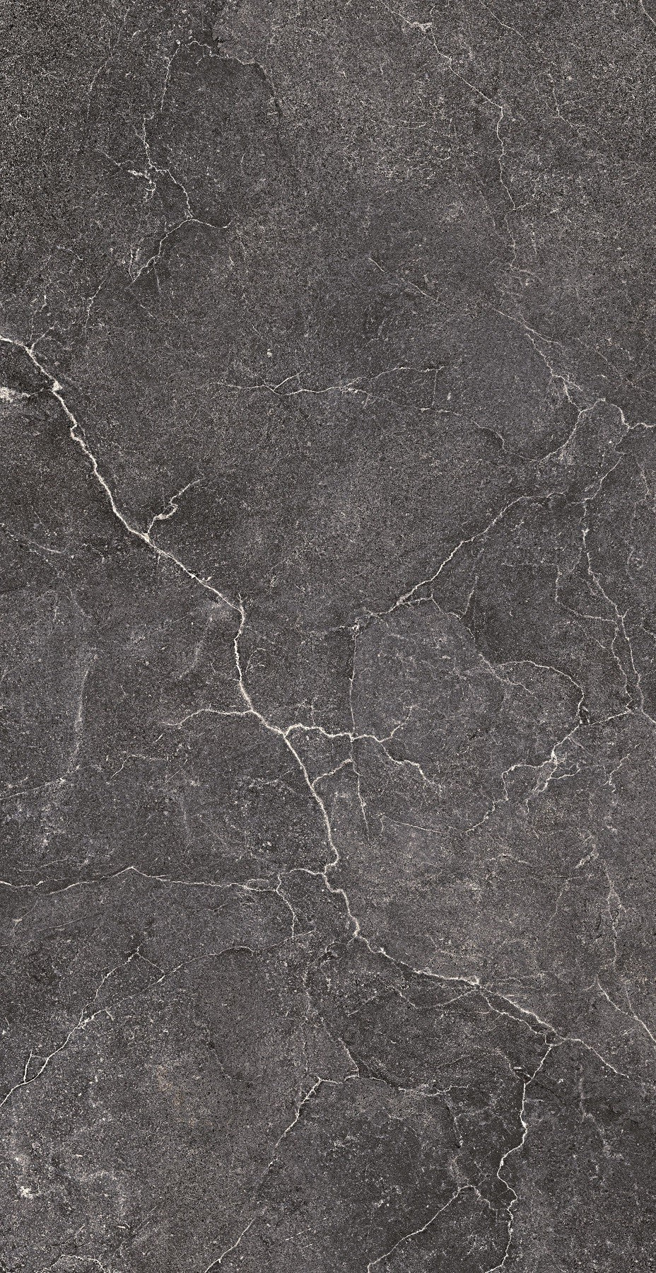 Cotto D'Este Kerlite Lithos 6plus Pavimento Rivestimento Carbon Lt in porcellana, superficie e texture ravvicinata del...