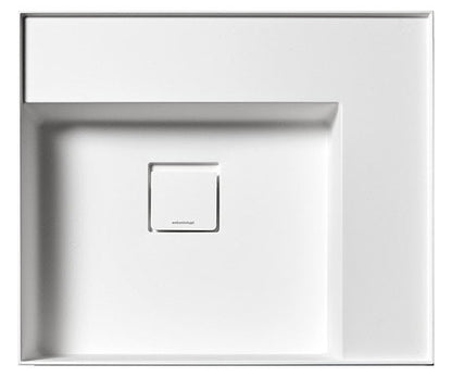 Antonio Lupi Graffiom54 Lavabo 54x47 Da Appoggio In Flumood Bianco