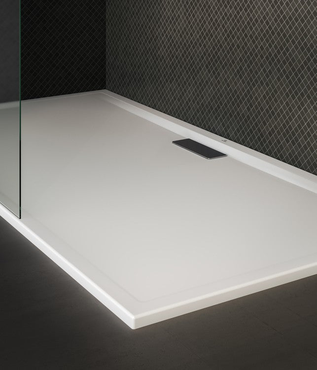 Piatto Doccia 160x80 Rettangolare 25 mm Filo e Sopra, dettaglio ravvicinato della texture antiscivolo