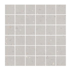 Mosaico 30x30 in gres Pearl Ceramica Sant Agostino posata in ambiente arredato, dettaglio della venatura
