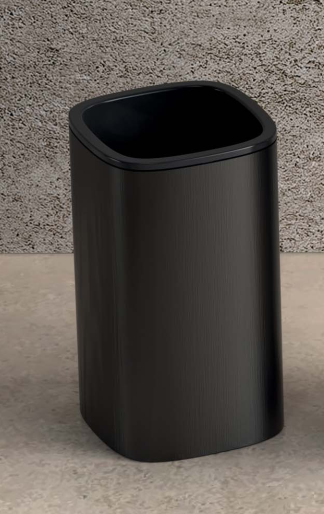 Colombo design Trenta b3041 Bicchiere portaspazzolini da, dettaglio ravvicinato del materiale e dell'aggancio