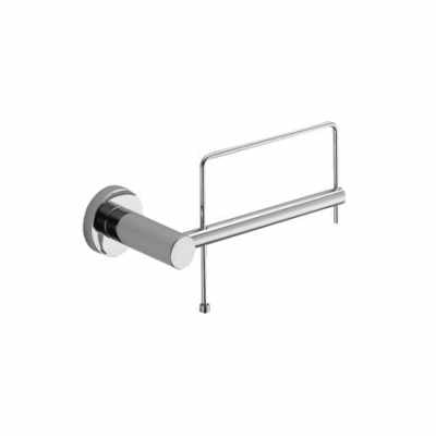 Colombo Plus W4908 Porta Rotolo destro a muro per wc in ottone cromo