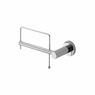 Colombo Plus W4908 Porta Rotolo Sinistro a muro per wc in ottone cromo
