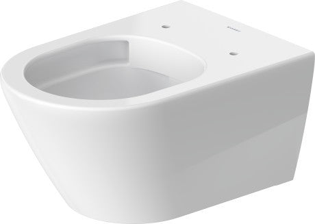 Vaso Sospeso Senza Brida A Cacciata Senza Sedile Bianco in ceramica e lucido ambientato su piano bagno con accessori