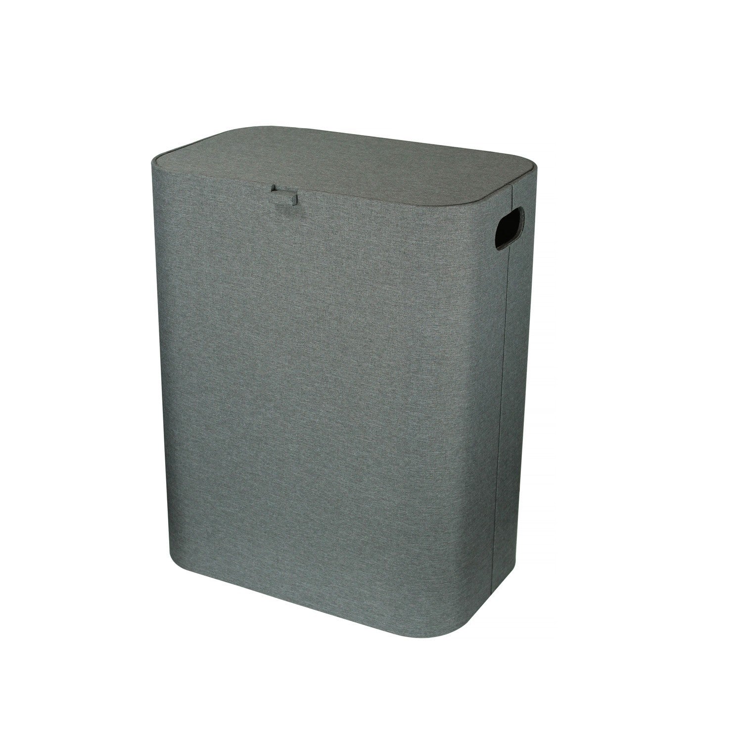 Cesto Porta Biancheria idrorepellente effetto lino Grigio Koh-i-noor Bellagio 3063GR