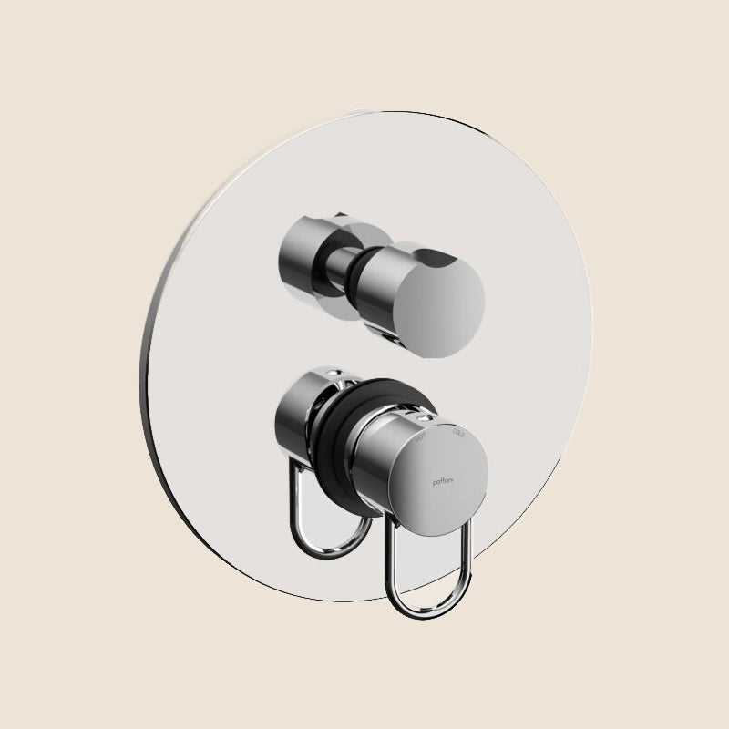 Paffoni Joker Jk018 Miscelatore doccia Incasso con Deviatore e 2 Uscite Cromo