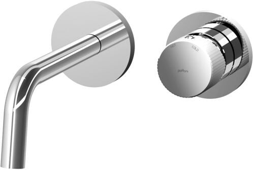 Paffoni Jo JO007CR70 Miscelatore Lavabo Ad Incasso Bocca, vista frontale su sfondo bianco
