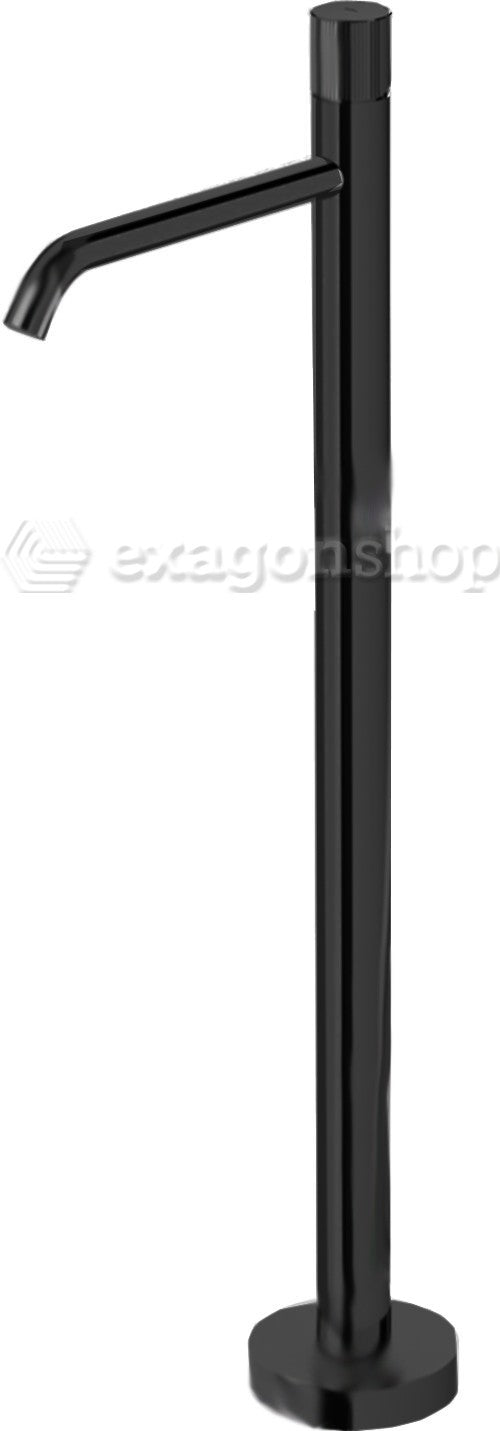 Paffoni Jo Jo031no Miscelatore Lavabo A Pavimento Senza Base Senza Corpo Incasso Nero Opaco