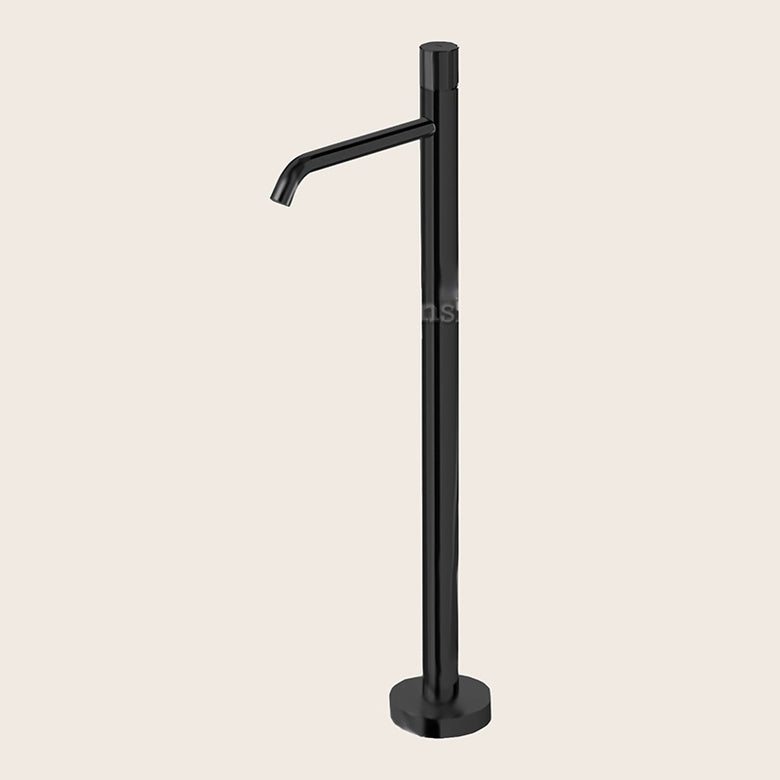 Paffoni Jo Jo031no Miscelatore Lavabo A Pavimento Senza ambientato su piano bagno con accessori
