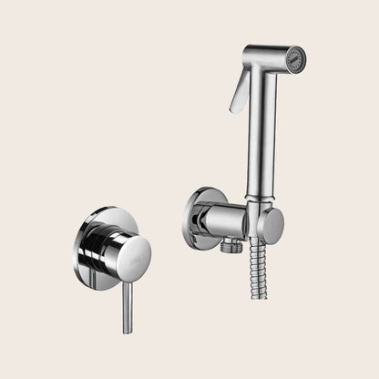 Paffoni KITDUP110ST doccetta bidet con Miscelatore e Corpo Incasso In Acciaio Inox