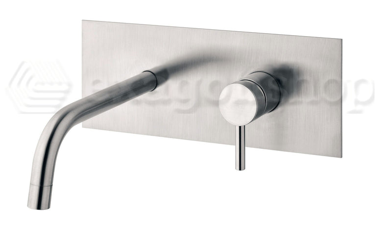 Paffoni Light Lig106st Miscelatore lavabo ad Incasso 2 Fori, vista frontale su sfondo bianco