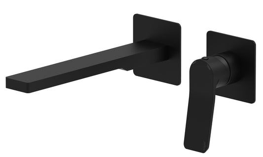 Paffoni Tilt Ti105no70 Miscelatore lavabo Incasso 2 Fori 2 Piastre Nero Opaco