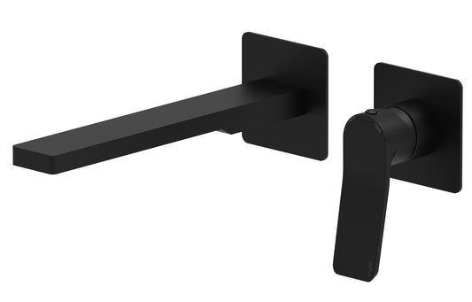 Paffoni Tilt Ti106no70 Miscelatore lavabo Incasso 2 Fori 2 Piastre Nero Opaco