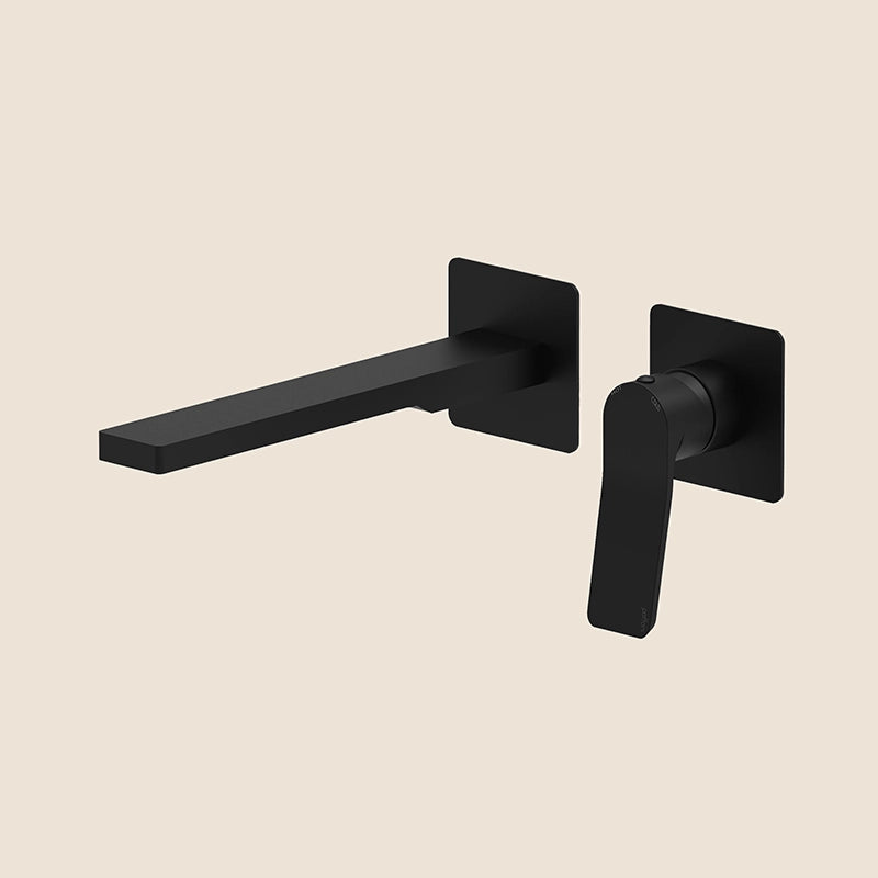 Paffoni Tilt Ti106no70 Miscelatore lavabo Incasso 2 Fori 2 ambientato su piano bagno con accessori