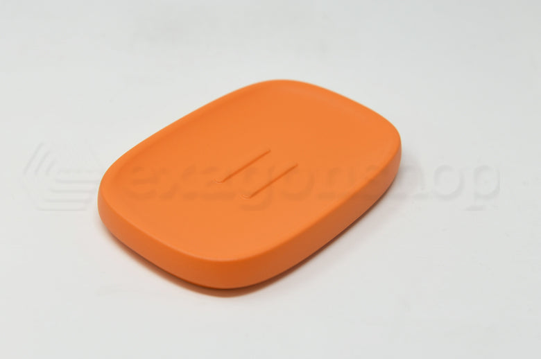 Colombo design Mood Bath Porta Sapone Da appoggio con montato a parete, vista del design e della finitura